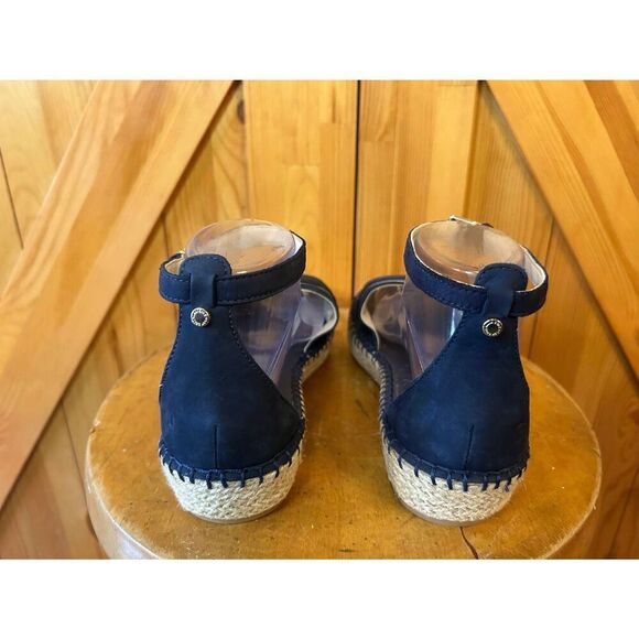 Cole Haan Womens Cloudfeel Navy Espadrille Sandal Women's Size 7.5B - Picture 4 of 8